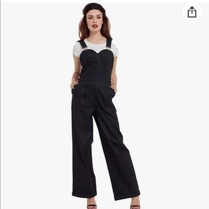 Voodoo Vixen Wide leg overalls